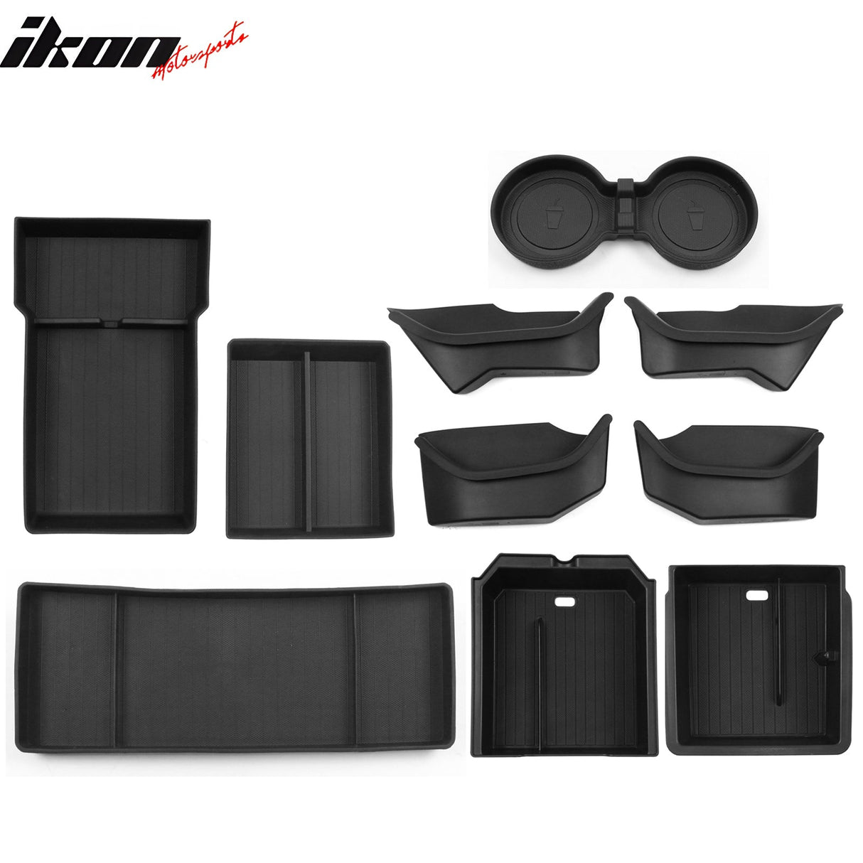 2024-2025 Tesla Model 3 Door Side+Center Armrest+Console Storage Box