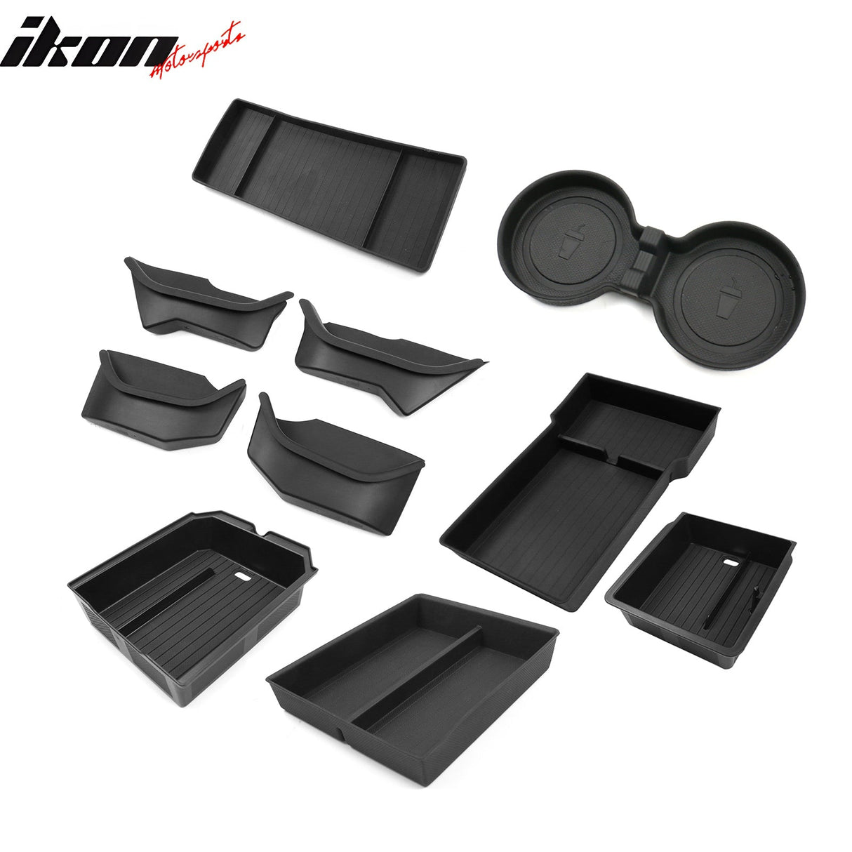 2024-2025 Tesla Model 3 Door Side+Center Armrest+Console Storage Box