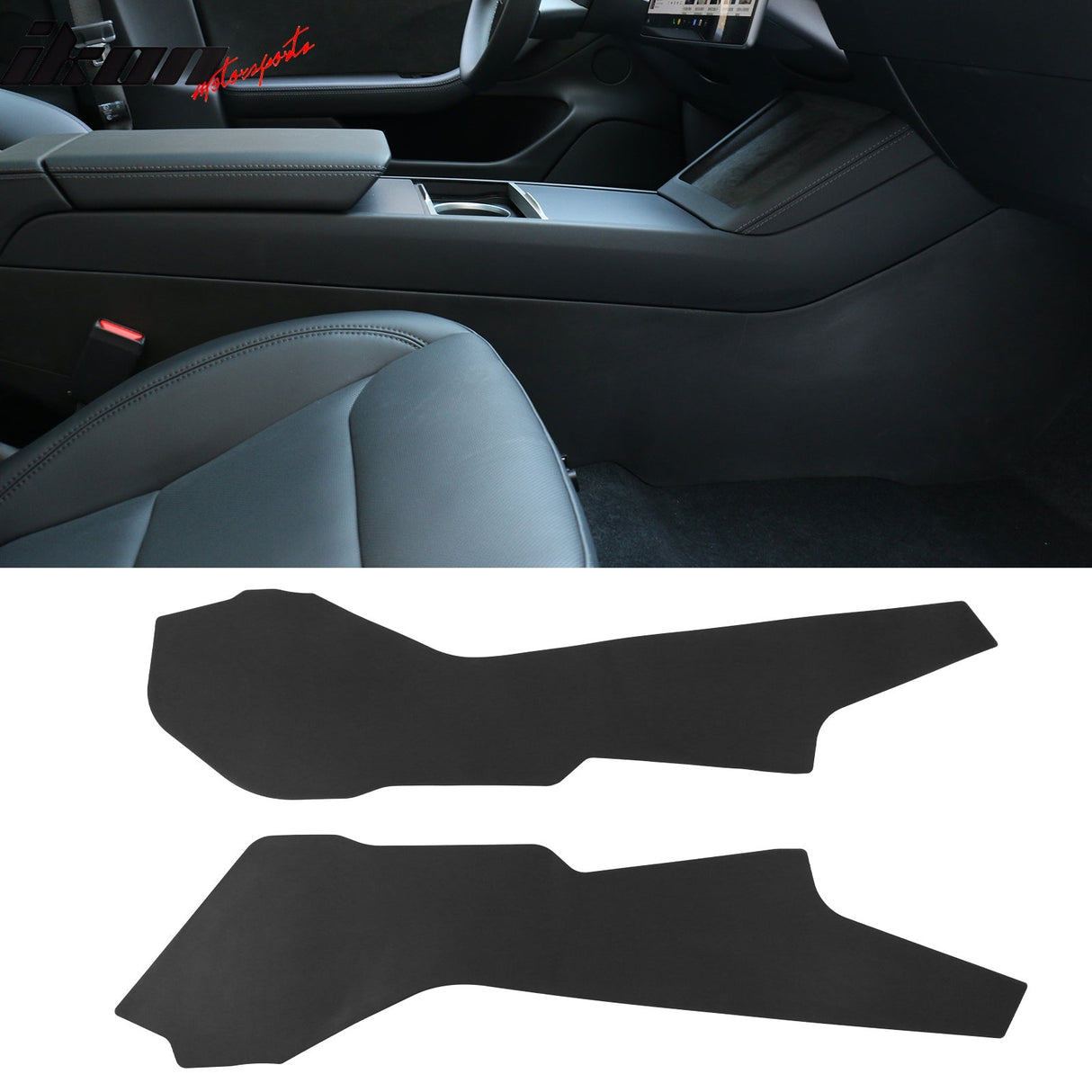 2024 Tesla Model 3 8PC Door Sill Protector+Kick Panel+Anti-Kick Cover