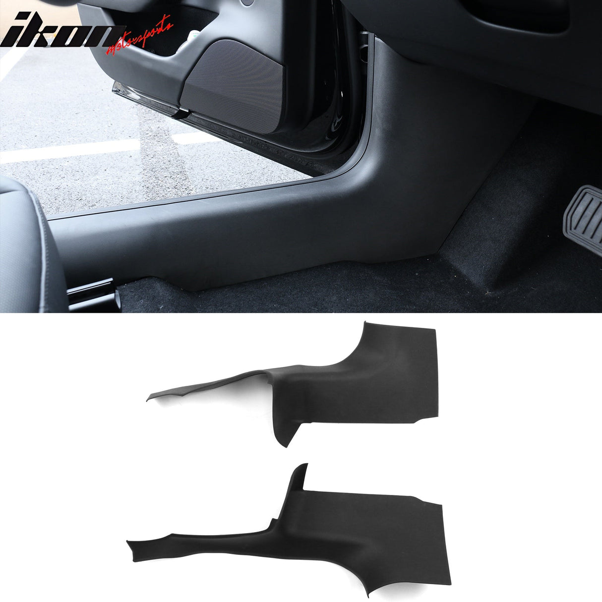 2024 Tesla Model 3 8PC Door Sill Protector+Kick Panel+Anti-Kick Cover