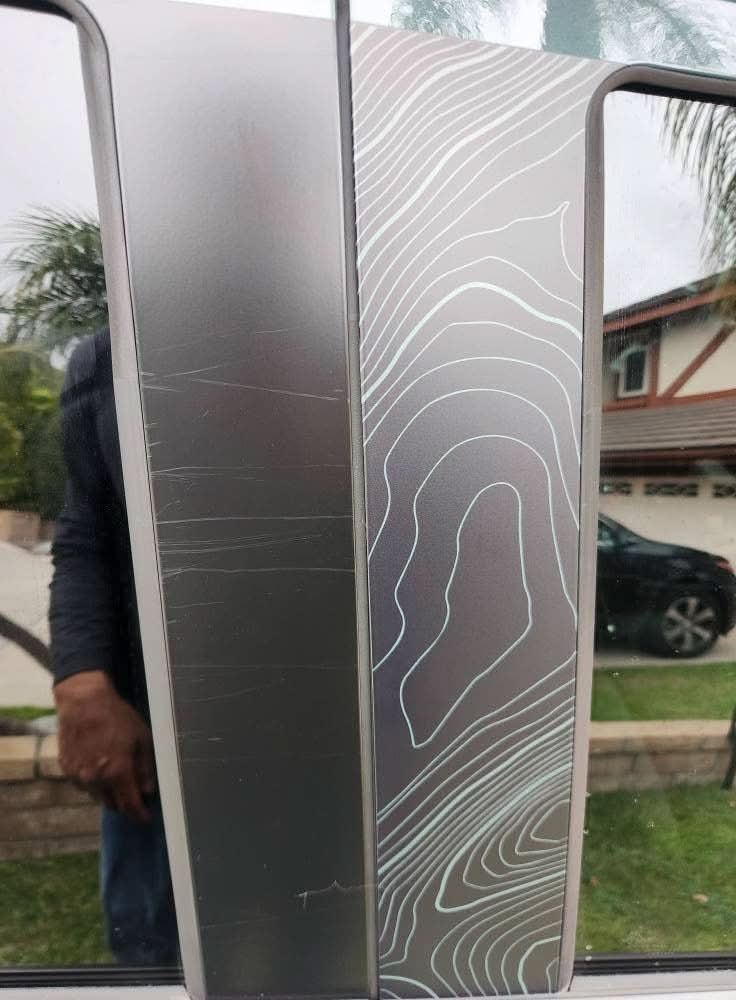 Topographic B Pillar Overlays - 2024+ Tacoma Double Cab / 2025+ 4Runner