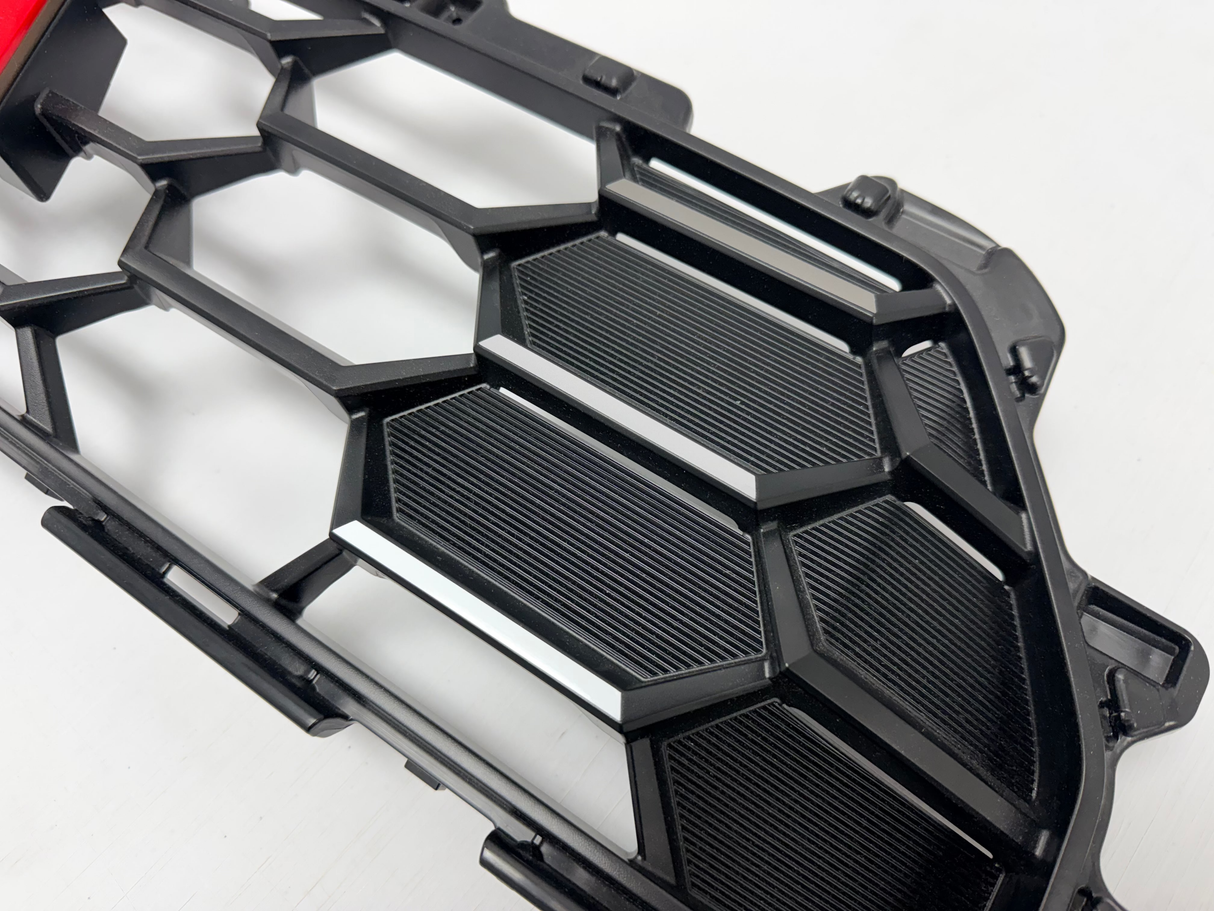 Tri Color TRD Style Grille Overlays - 2025+ 4Runner (TRD Grille)