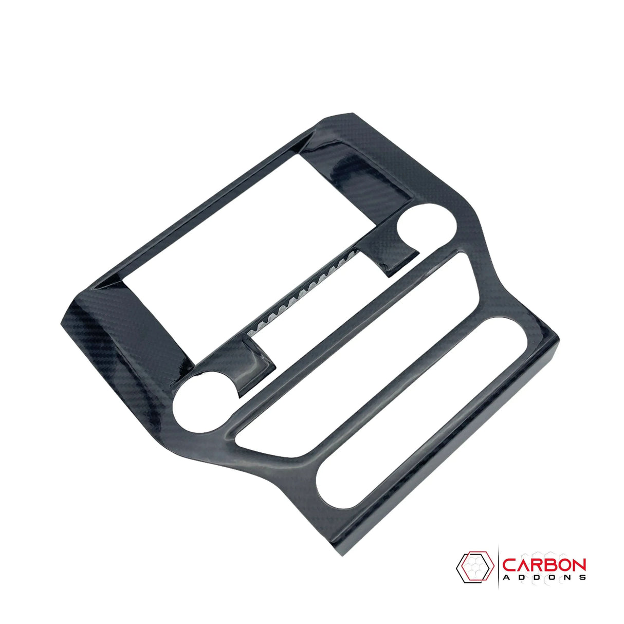 Mustang 2015-2023 Carbon Fiber Infotainment Radio Trim Cover