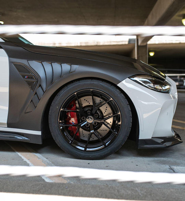 BMW 4 Series G82 M4 Carbon Fiber Matte Fender (2021+) - K2 Industries