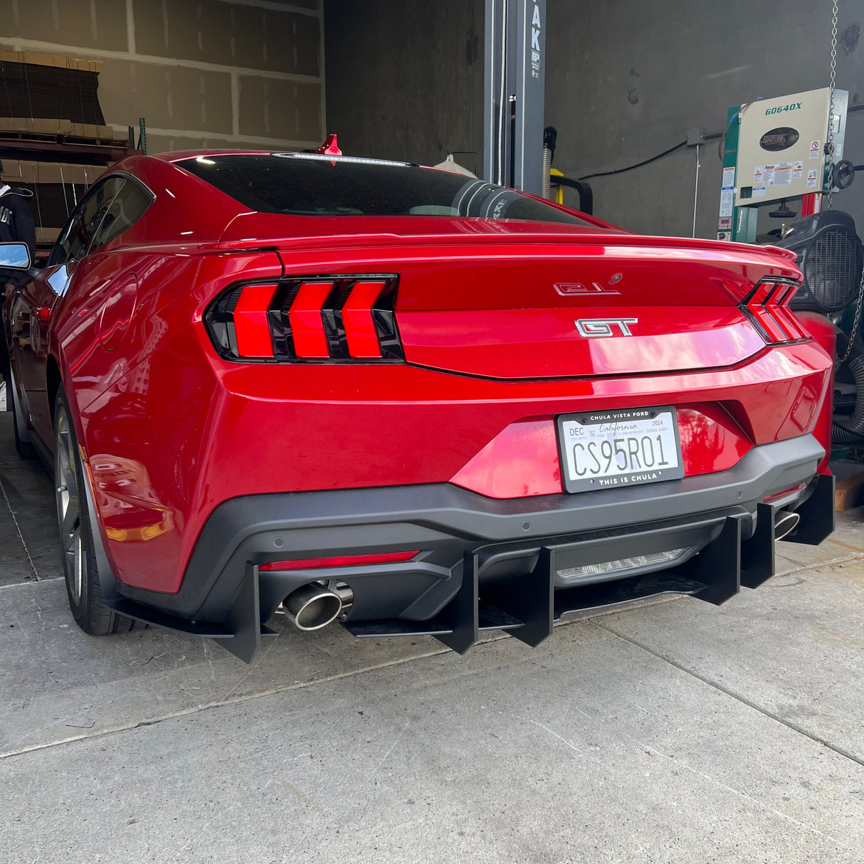 Mustang 24-25 GT/ECO Stealth Diffuser