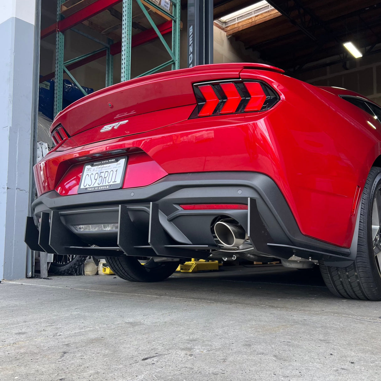 Mustang 24-25 GT/ECO Stealth Diffuser