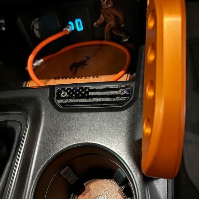 Laser Series Acrylic Shifter Trim Insert - 2021+ Bronco