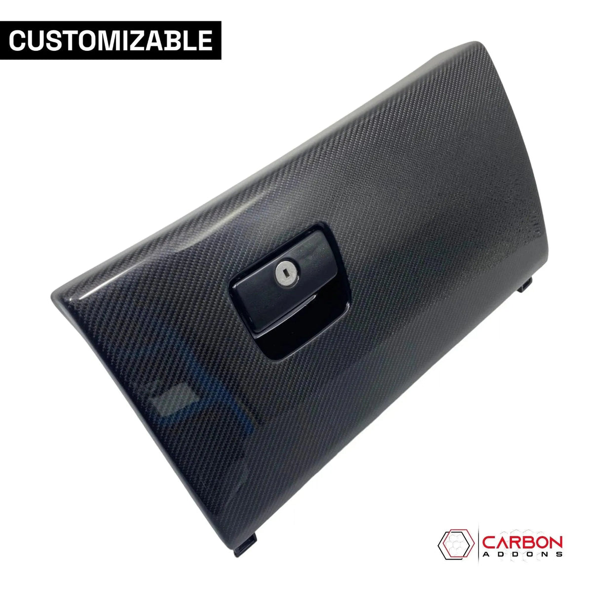 2016-2024 Chevy Camaro Customizable Carbon Fiber Glove Box