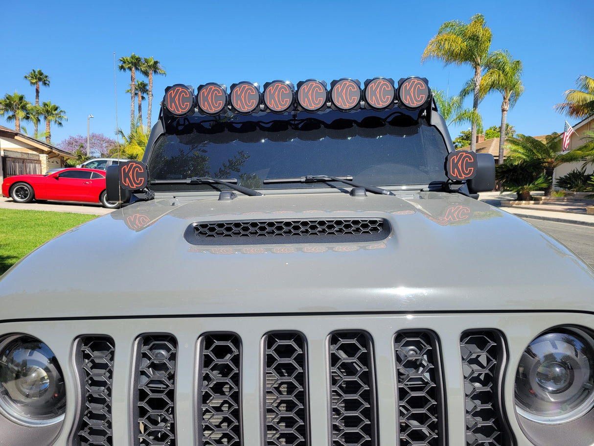 KC HiLITES Pro6 / Titan Gravity Light Cover Overlays - Universal