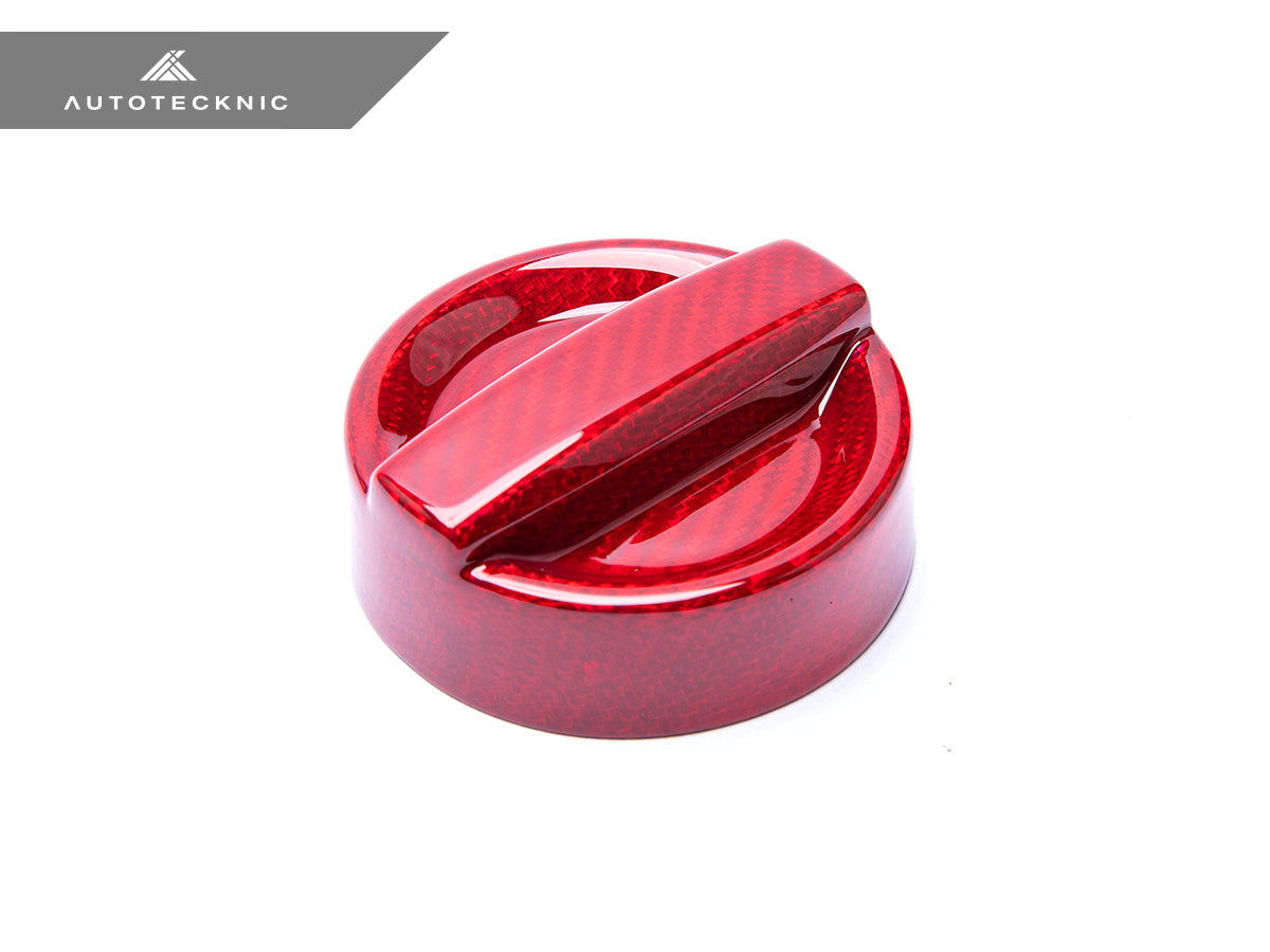 AutoTecknic Dry Carbon Competition Oil Cap Cover - G05 X5 | G06 X6 | G07 X7
