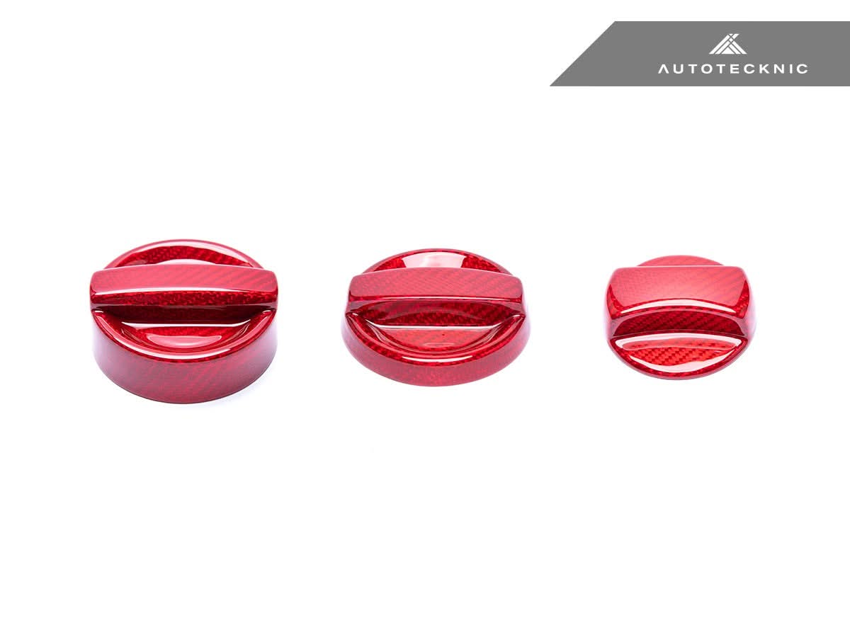 AutoTecknic Dry Carbon Competition Oil Cap Cover - BMW G42 2-Series Coupe