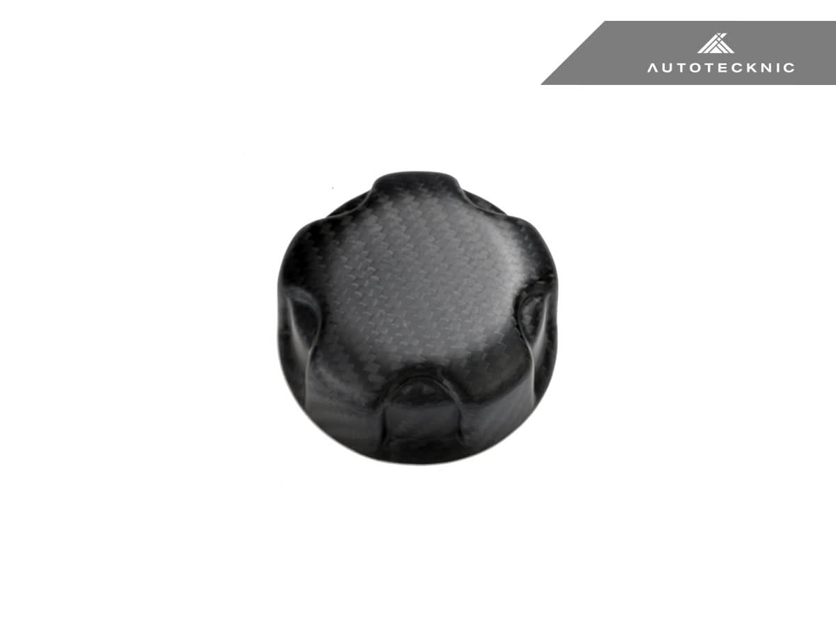 AutoTecknic Dry Carbon Charge Cooler Tank Cap Cover - F06/ F12/ F13 M6