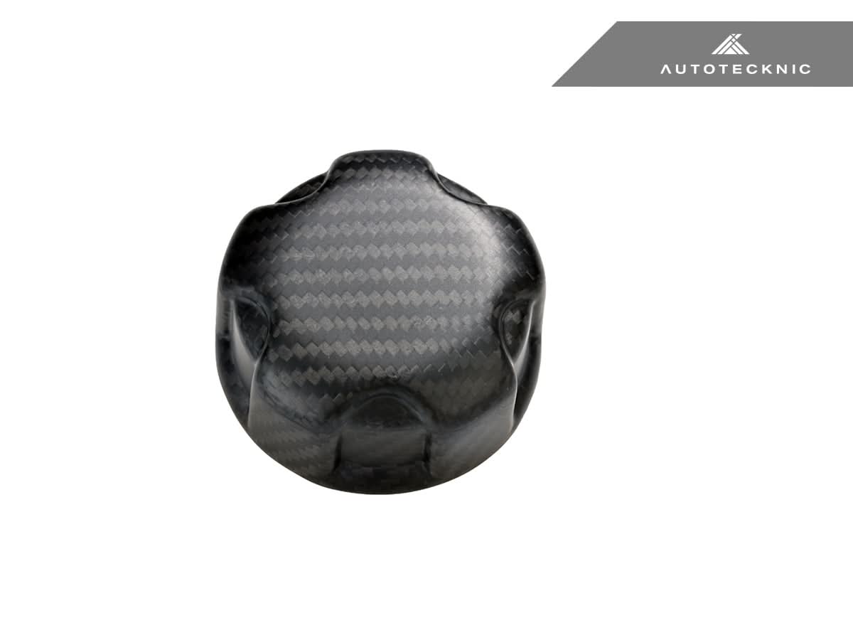 AutoTecknic Dry Carbon Charge Cooler Tank Cap Cover - F06/ F12/ F13 M6