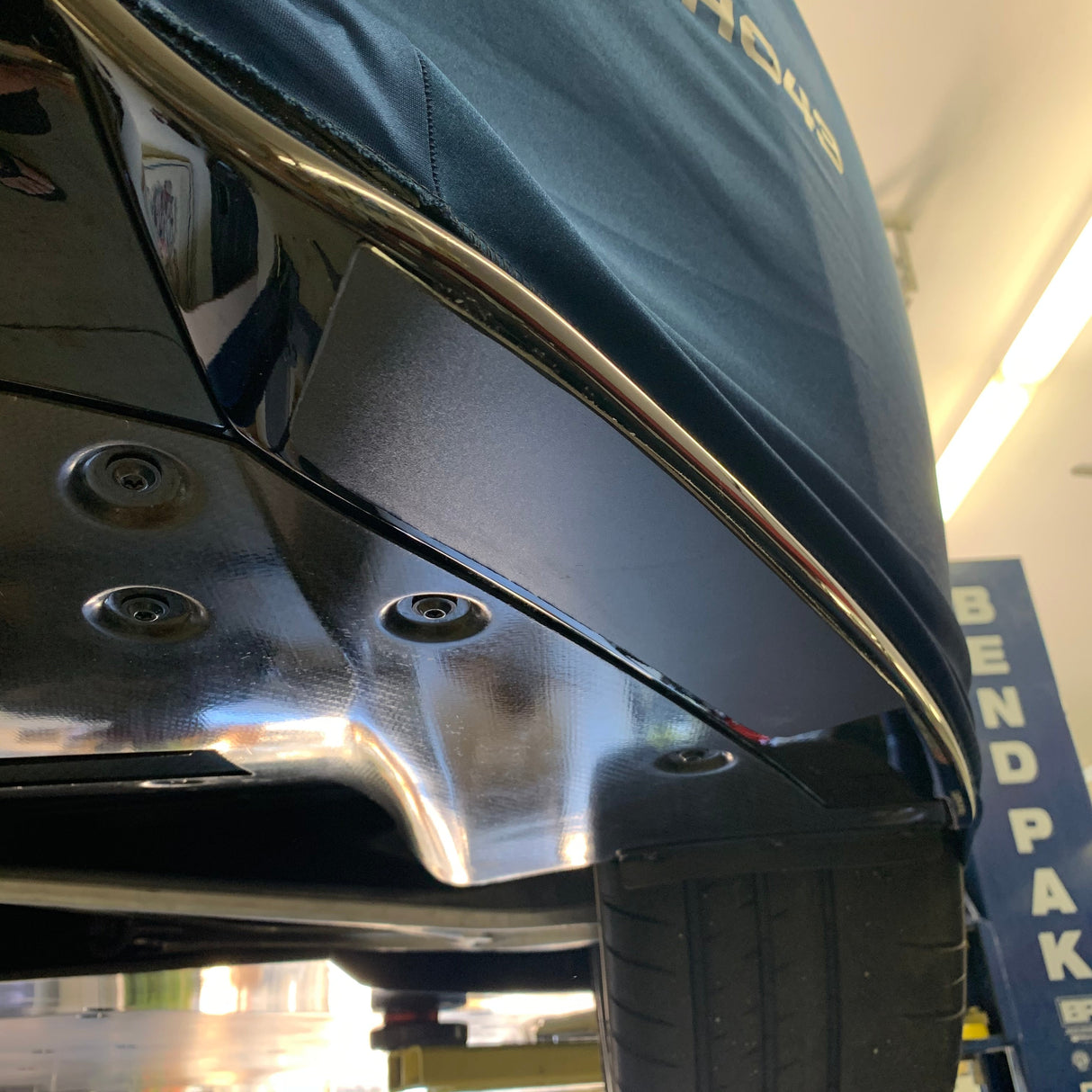 Ford GT Splitter Guard Kit