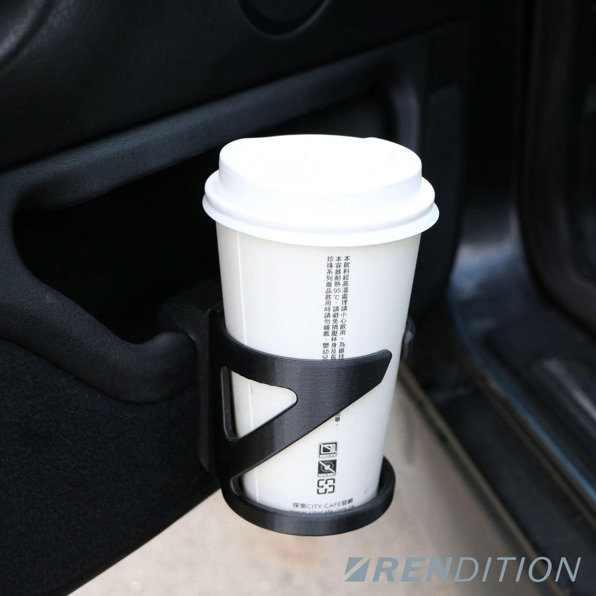 BMW DOOR BIN CUP HOLDER (E30 E34 E36 E38 E39 E46 E60 E87 E90 E91 F10 F30 - K2 Industries