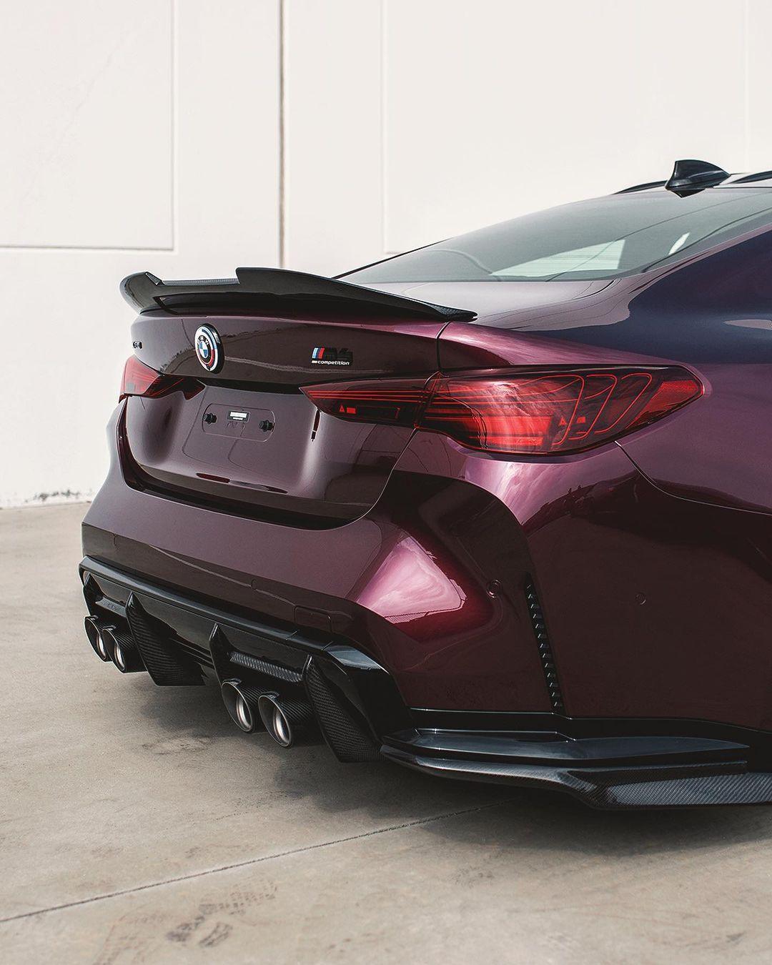 BMW 4 Series G22 G82 M4 PSM Style Carbon Fiber Trunk Spoiler (2020 - 2024) - K2 Industries