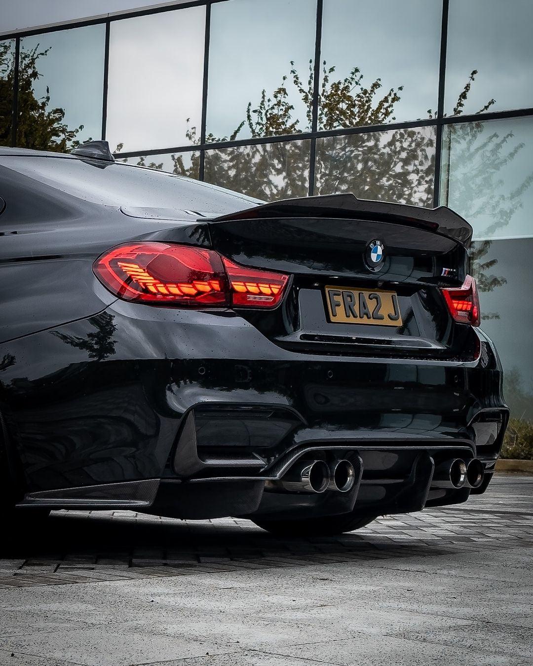 BMW 4 Series F82 M4 PSM Style Carbon Fiber Trunk Spoiler (2014 - 2020) - K2 Industries