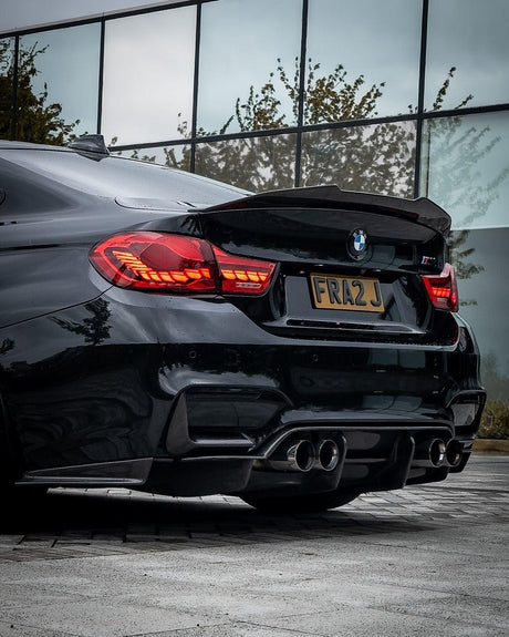 BMW 4 Series F82 M4 PSM Style Carbon Fiber Trunk Spoiler (2014 - 2020) - K2 Industries