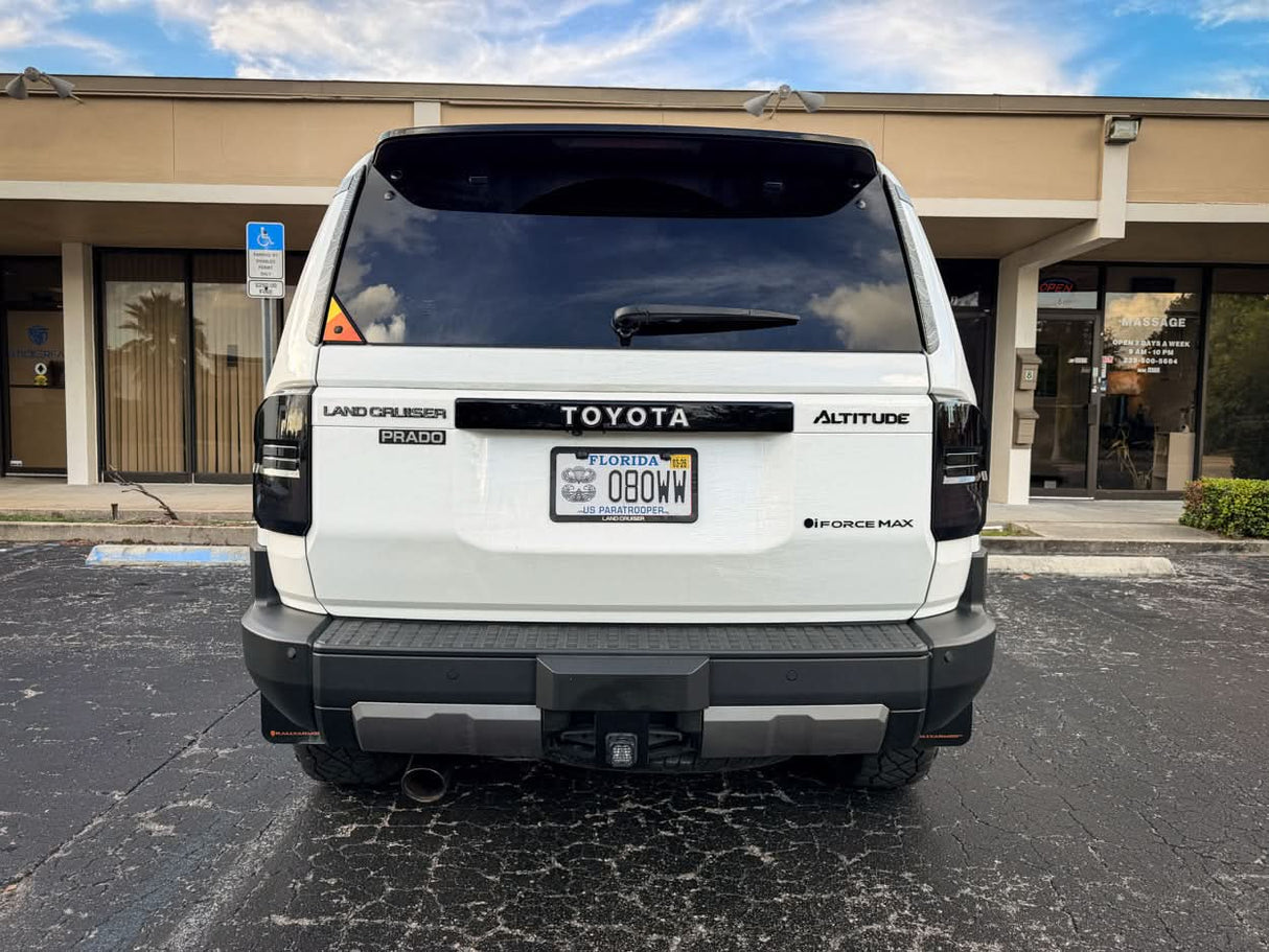 Acrylic Hitch Fade Fix Plate - 2024+ Land Cruiser