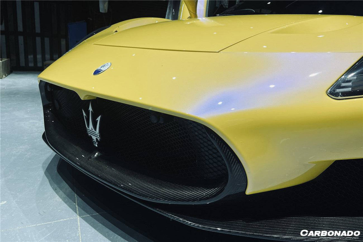 2020-2025 Maserati MC20 OEM Style DRY Carbon Fiber Front Lip