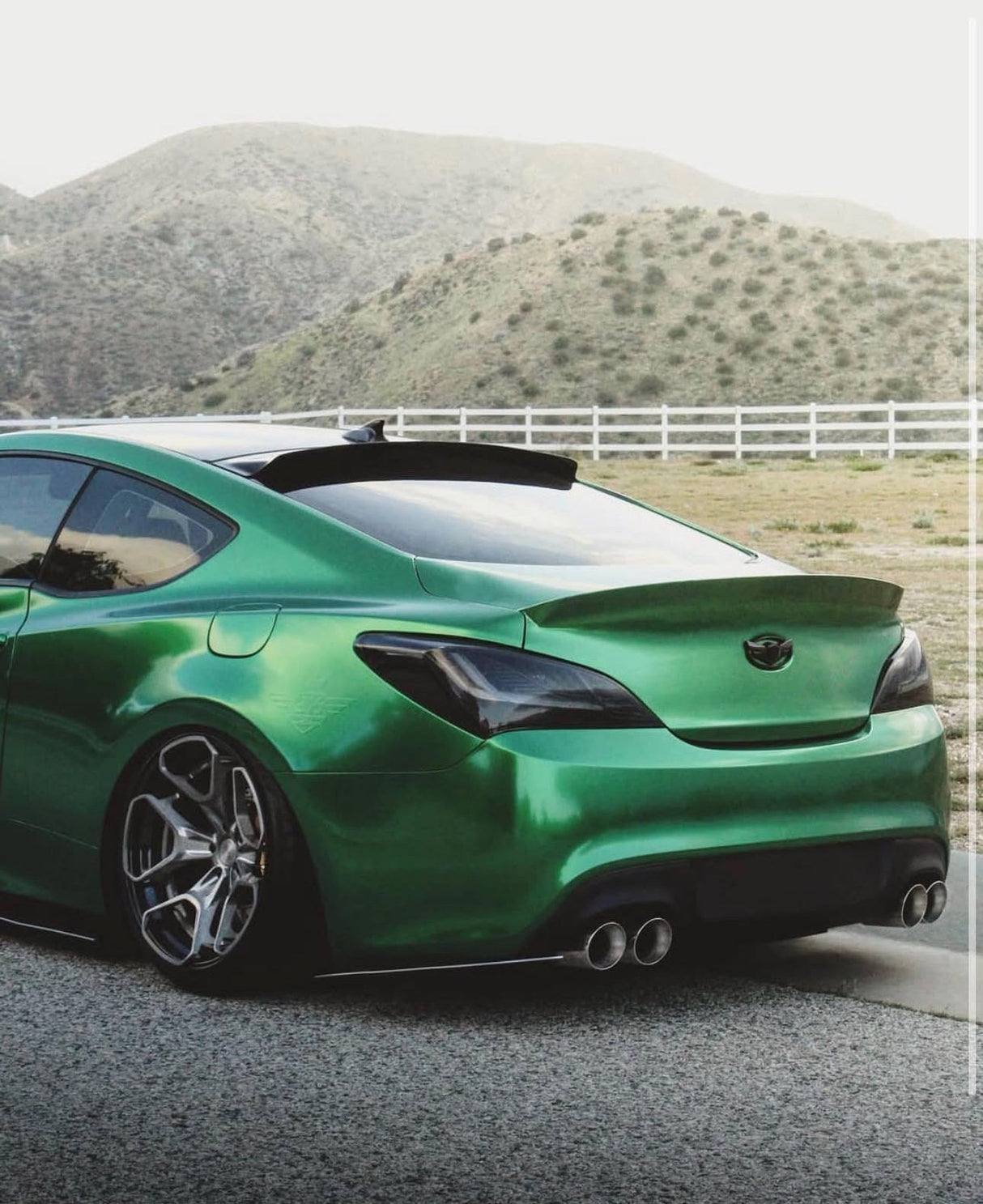 NTXGlow BLACK Eagle Eye Tail Lights (2010-2016 Hyundai Genesis Coupe)