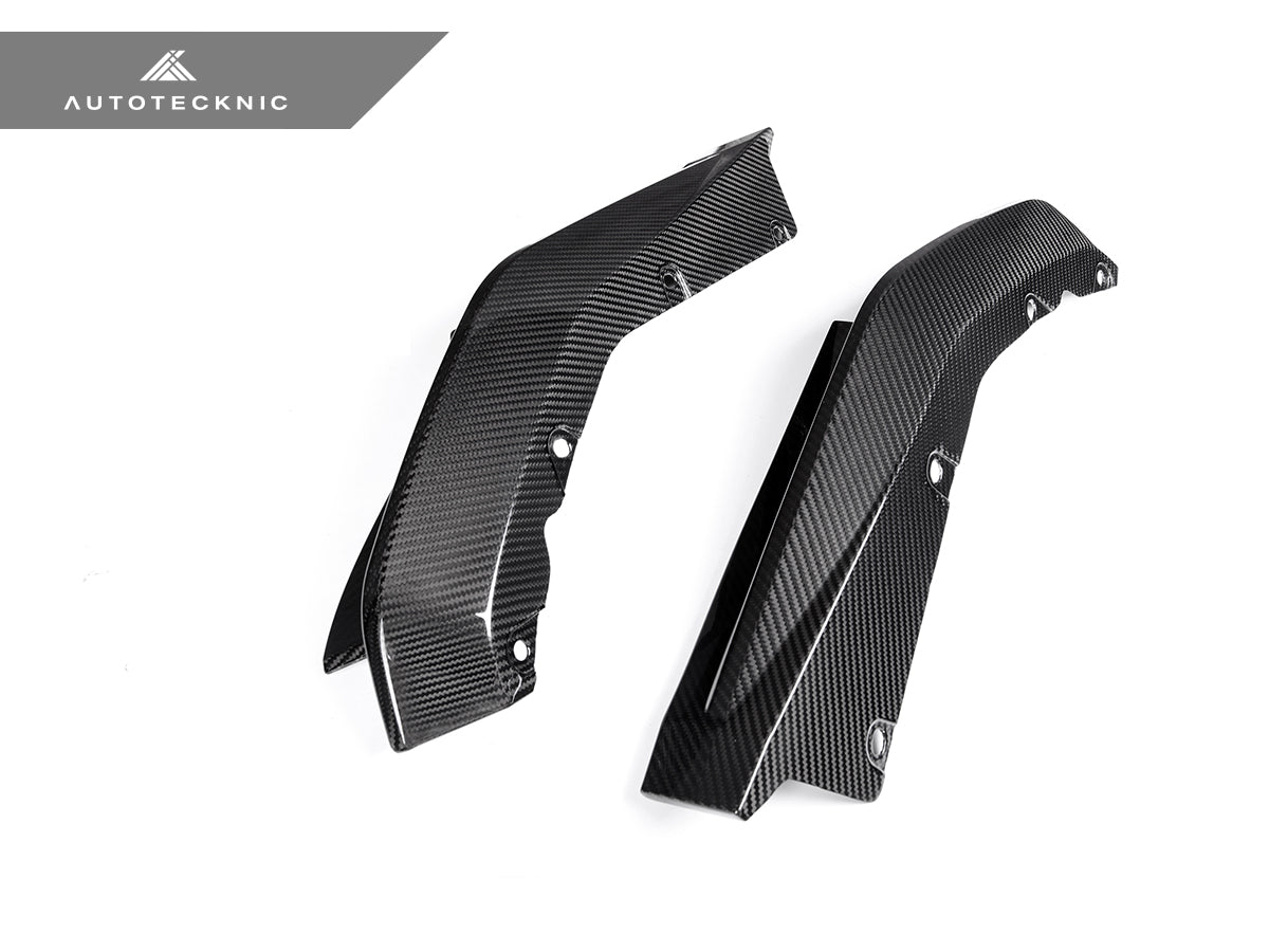 AutoTecknic Dry Carbon OEM-Spec Rear Splitter Set - G80 M3 | G82 M4