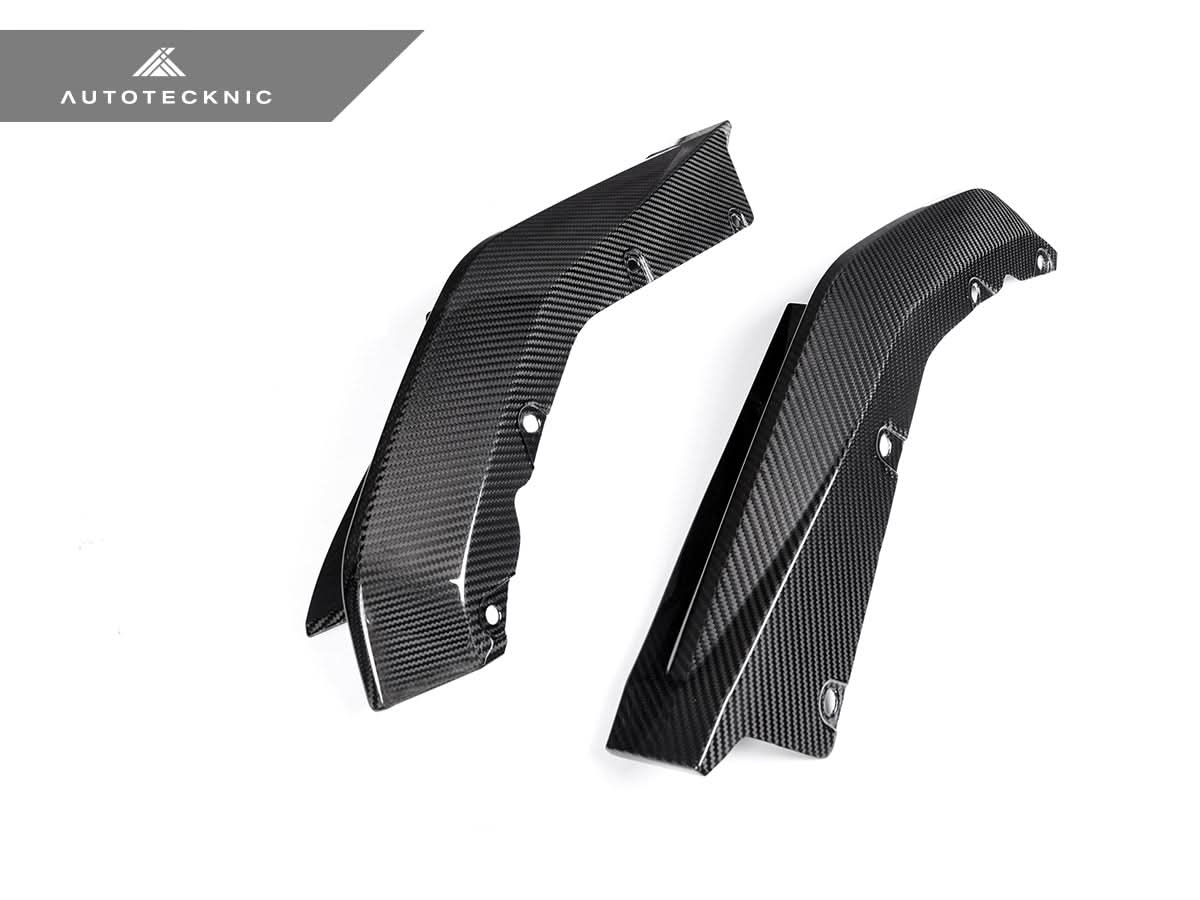 AutoTecknic Dry Carbon OEM-Spec Rear Splitter Set - G80 M3 | G82 M4