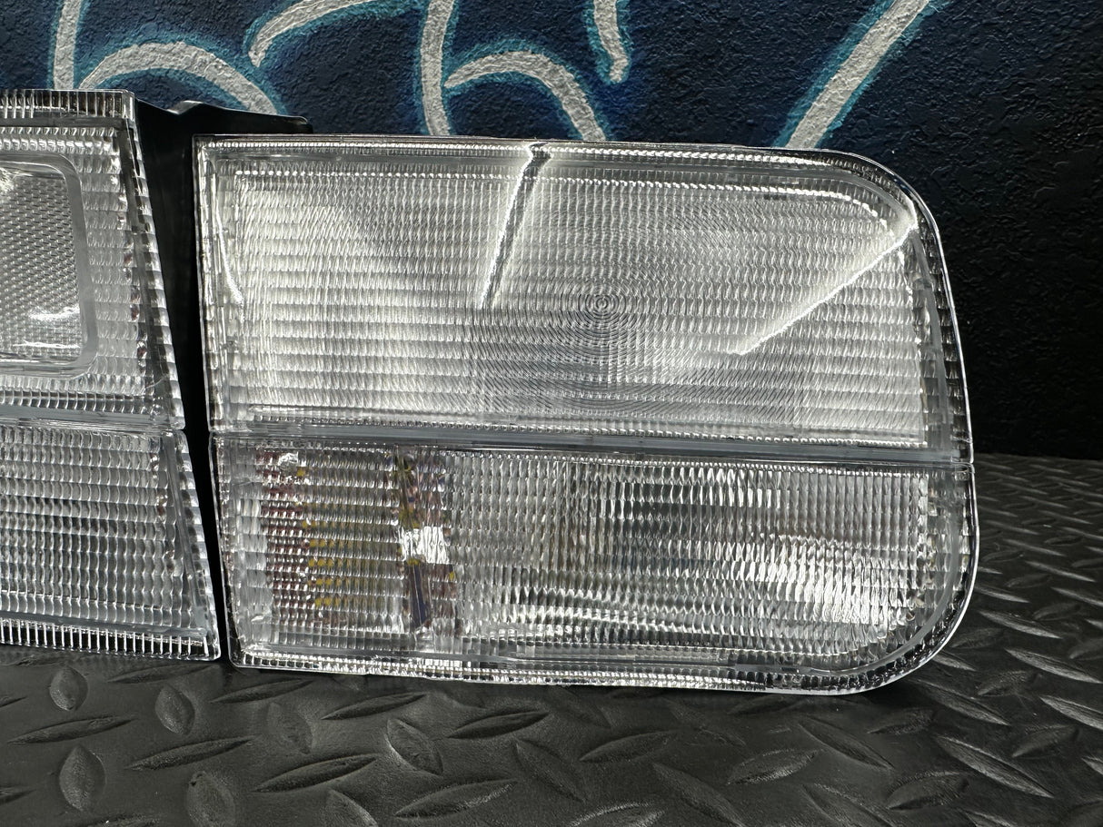 1996-2000 Honda Civic 2d Coupe Ek Jdm Clear 4pcs Rear Tail Light