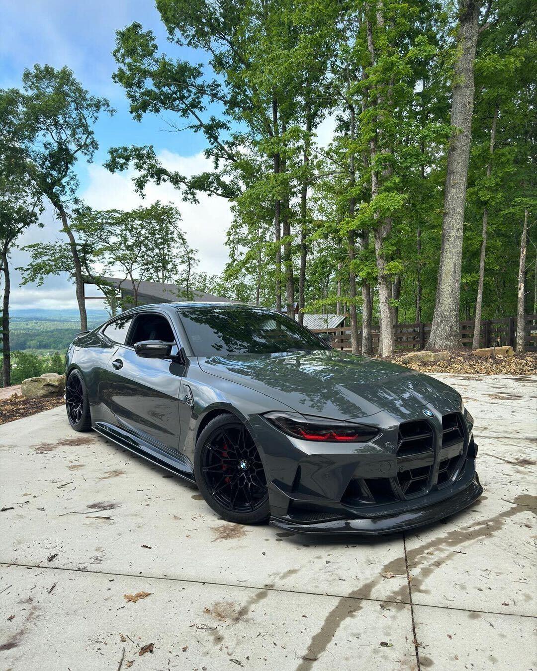 BMW 3 Series M3 G80 M4 G82 CSL Style Carbon Fiber Front Grille (2021 - 2023) - K2 Industries