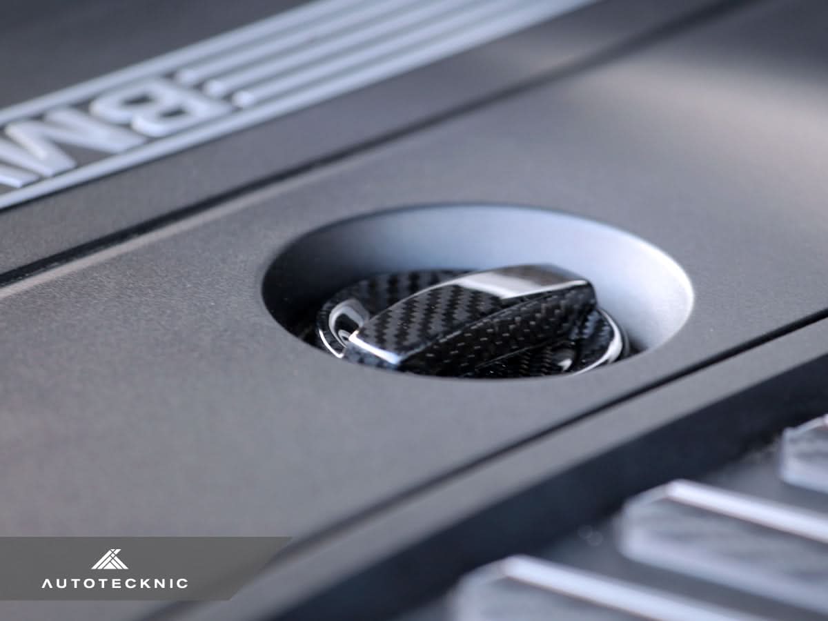 AutoTecknic Dry Carbon Competition Oil Cap Cover - G05 X5 | G06 X6 | G07 X7
