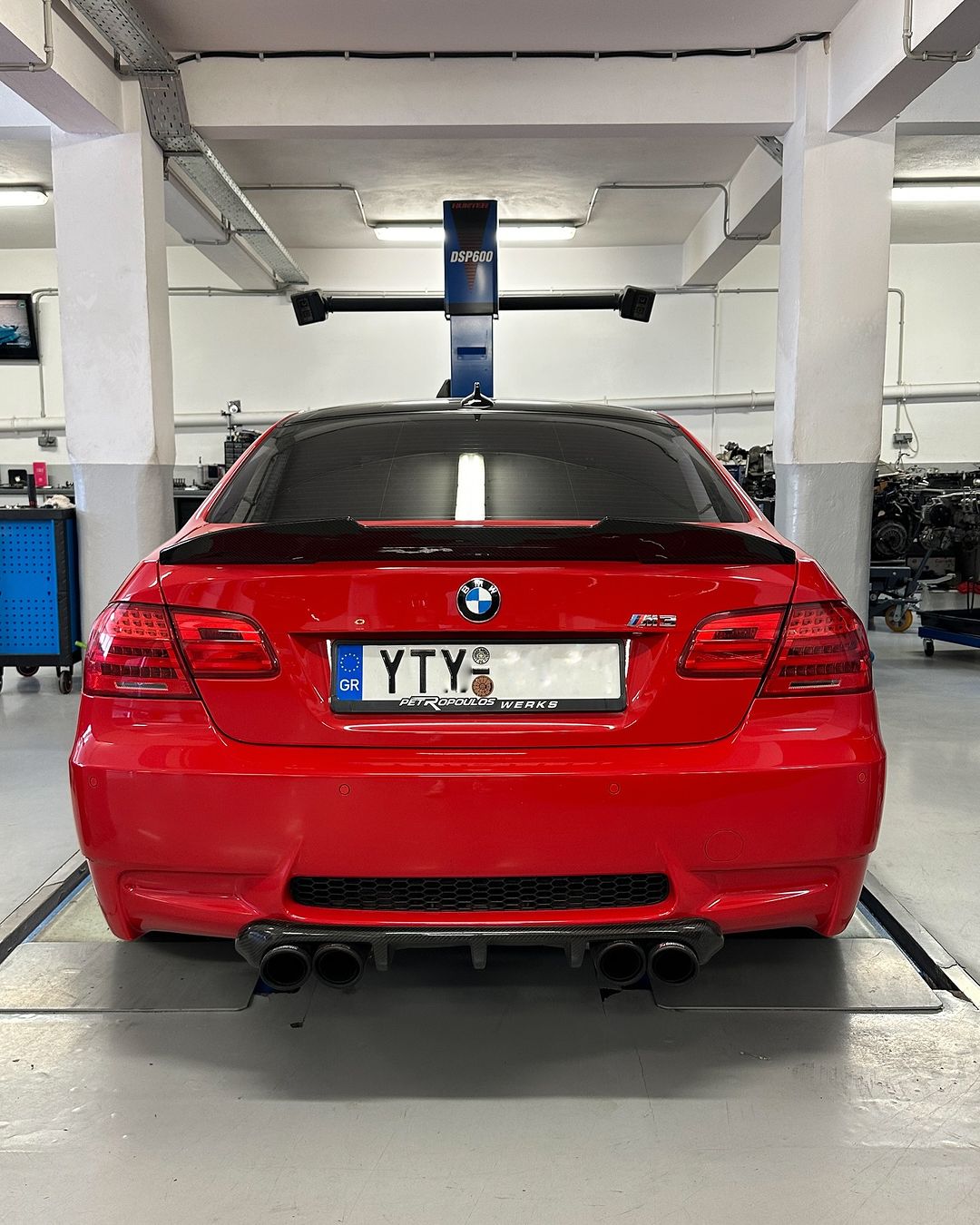 BMW 3 Series E92 Coupe/E92 M3 PSM Style Carbon Fiber Trunk Spoiler (2005 - 2013) - K2 Industries