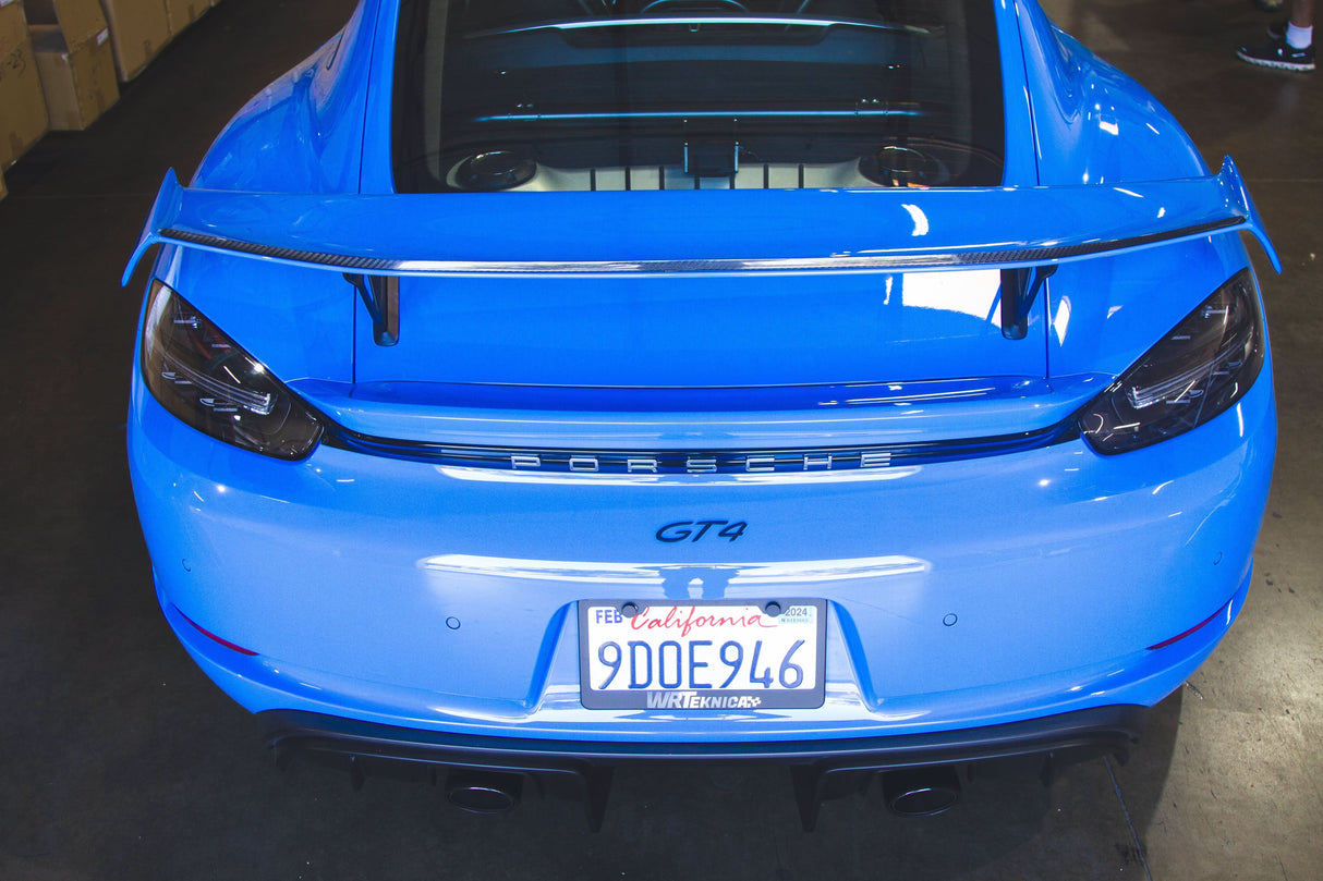 Porsche 718 Cayman GT4 Carbon Fiber Gurney Flap 2020 - 2023