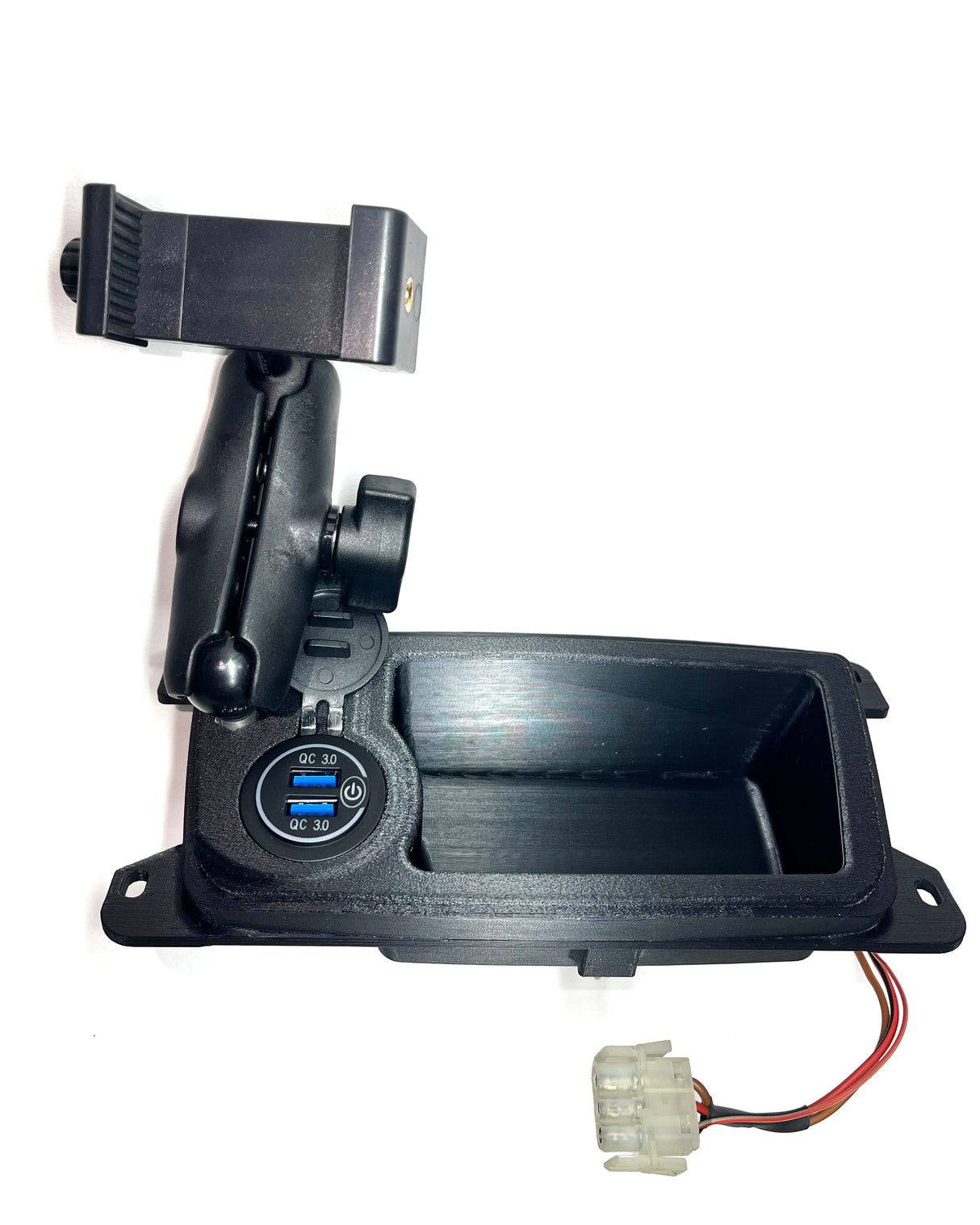 E90 Center Console Tray w/ Dual USBA (E90/E91/E92/E93)