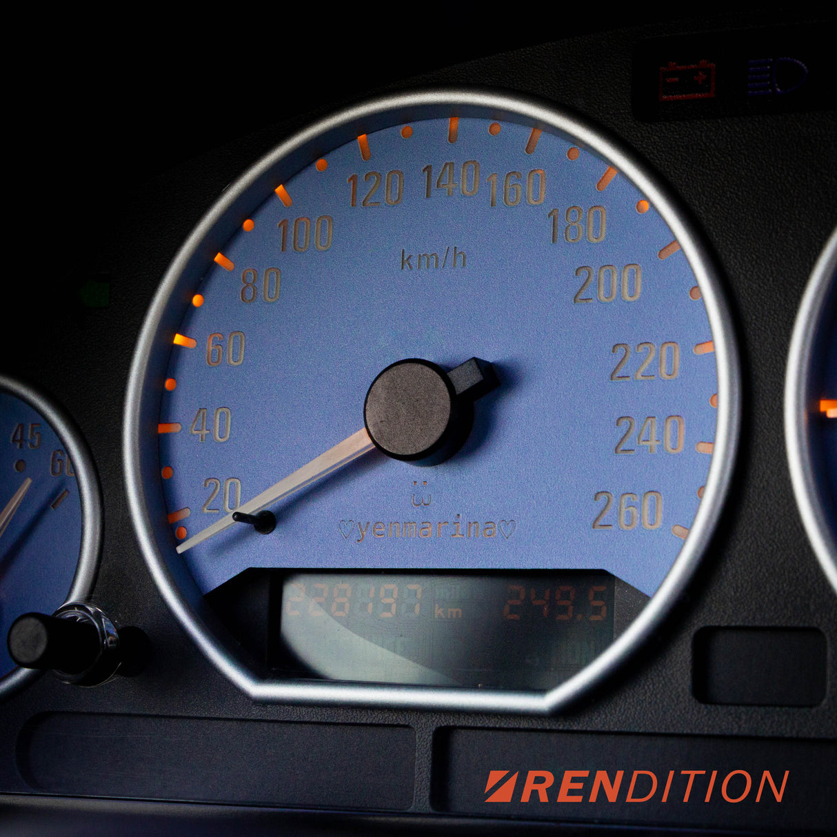 BMW E36 GAUGE FACE FOR M3 316 318 325 328 Ti Compact - K2 Industries