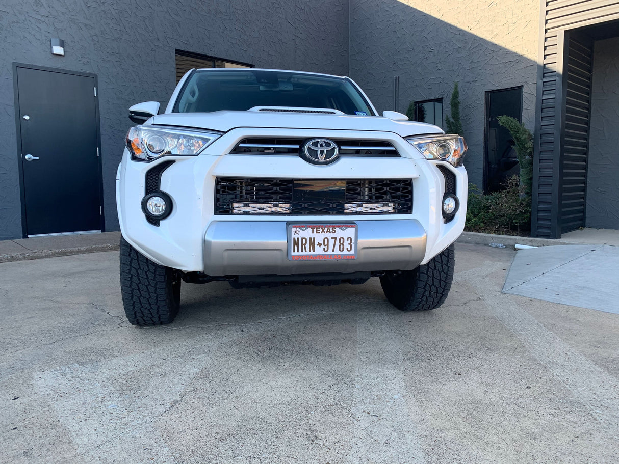 32" Hidden Grille LED Light Bar Brackets Kit Fits 2014-2024 Toyota 4Runner