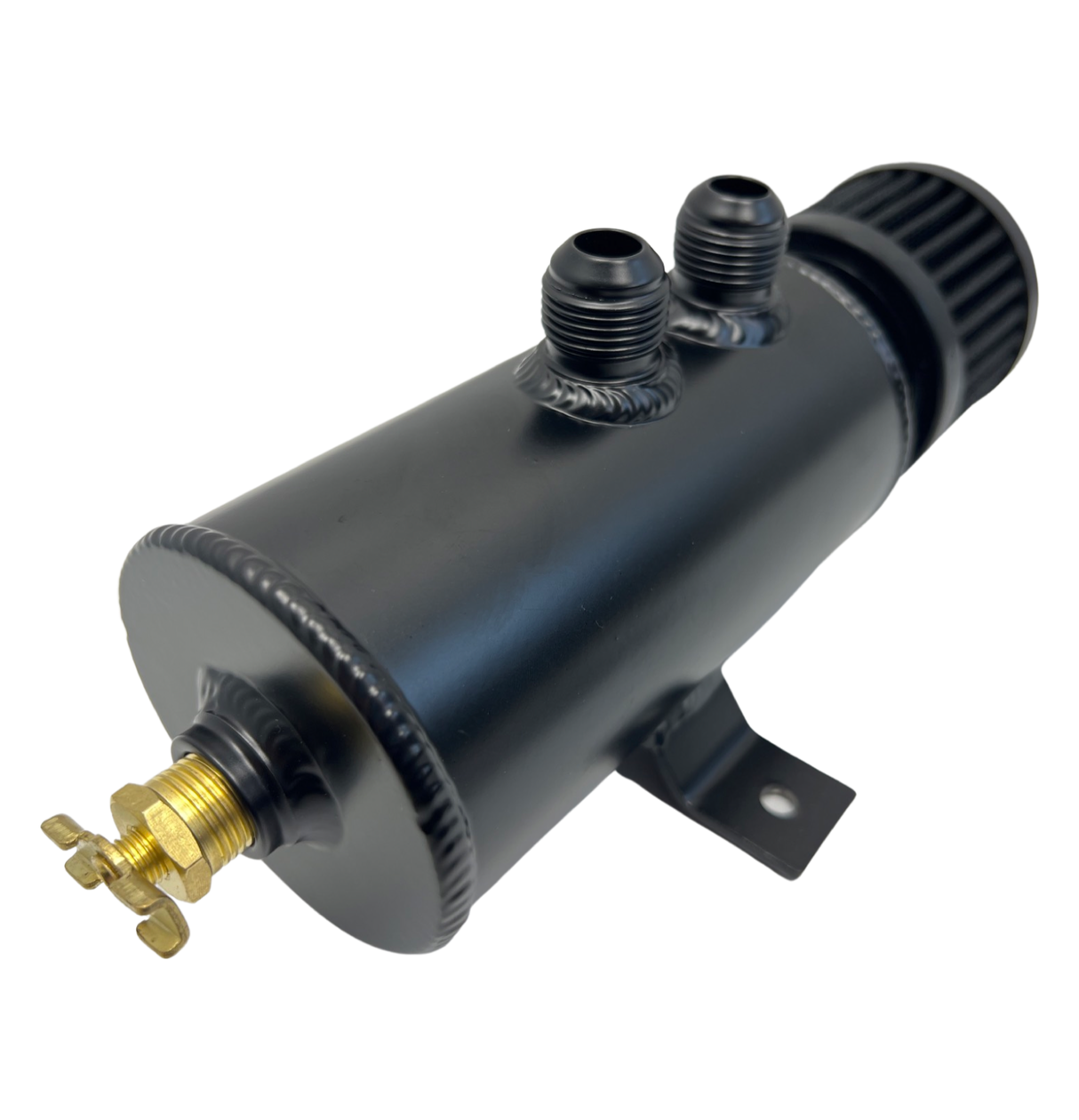 AN10 Universal Filtered Performance Oil Catch Can 2 Port -10AN Air Filter