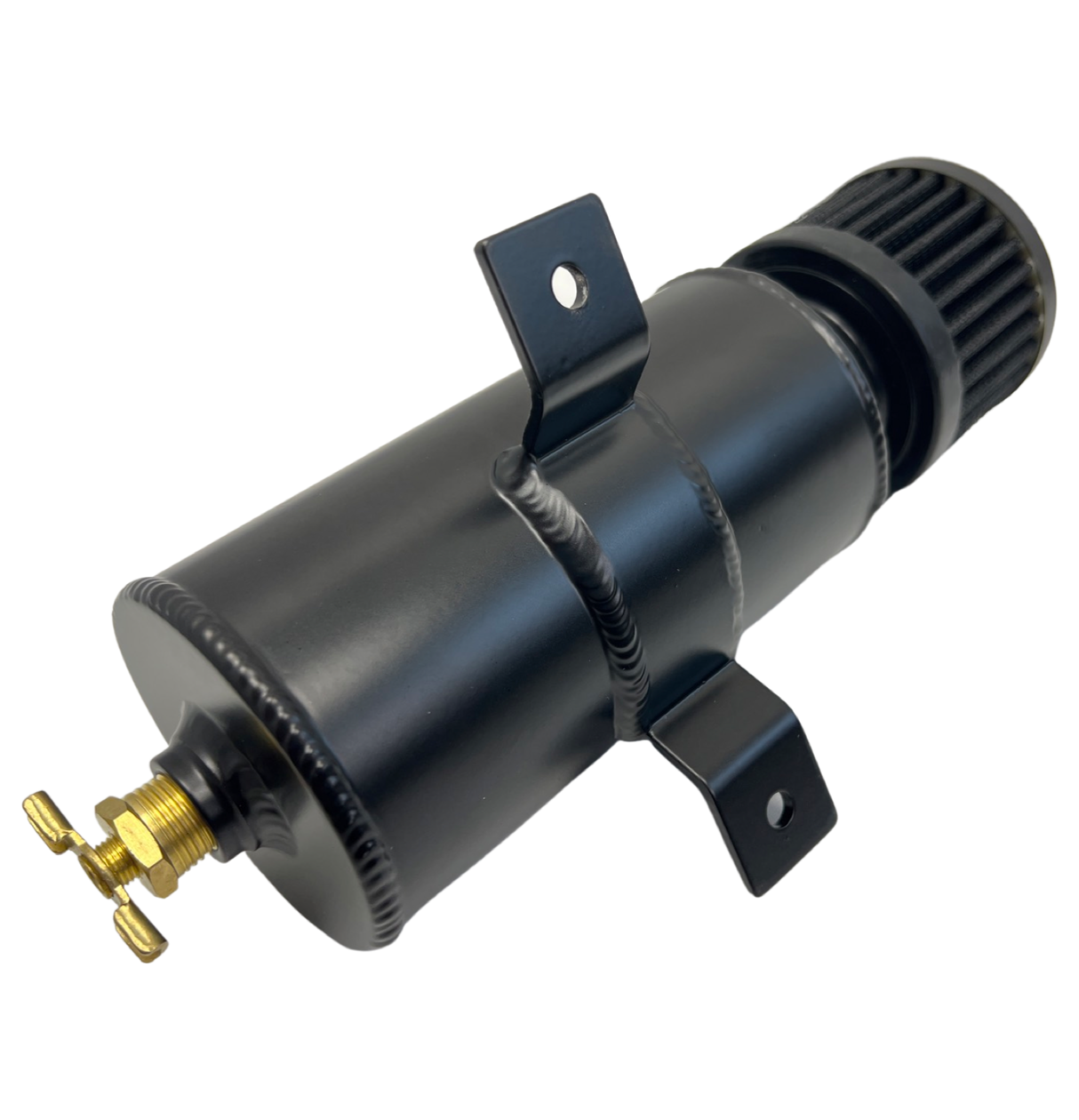 AN10 Universal Filtered Performance Oil Catch Can 2 Port -10AN Air Filter