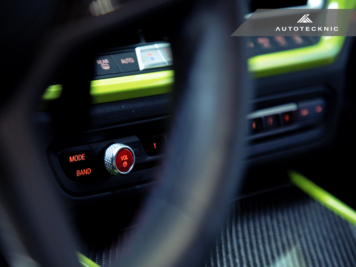 AutoTecknic Bright Red Audio Volume Button - G05 X5 | G06 X6 | G07 X7