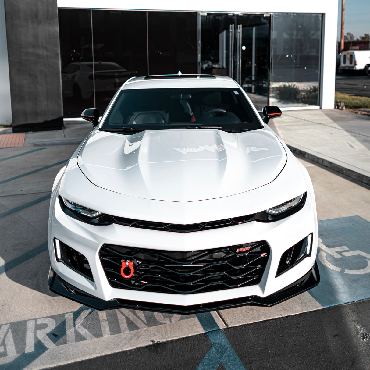 2019-2025 Chevy Camaro ZL1 Front Bumper Conversion 9pcs Full Kit for RS Headlights