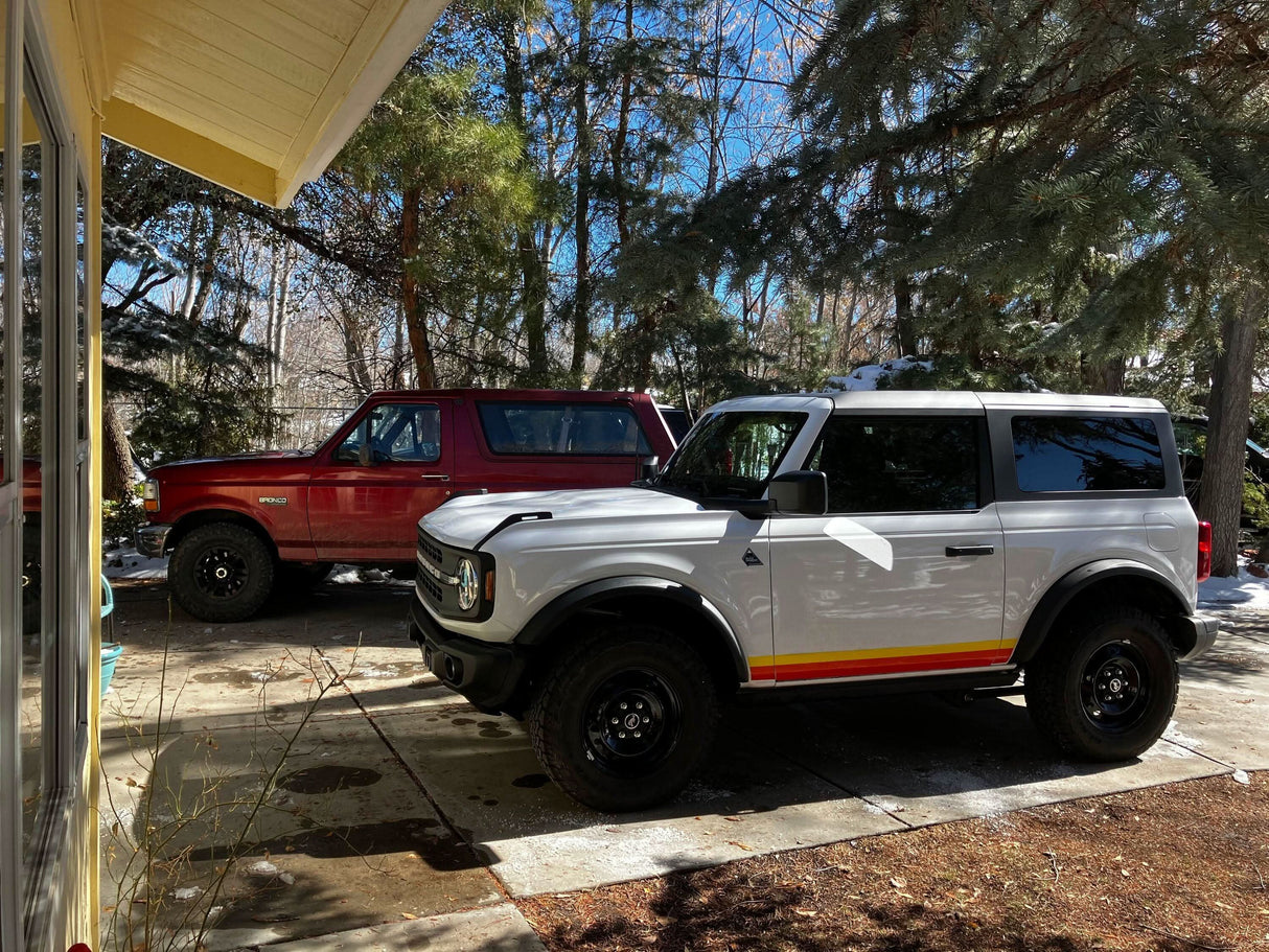 Retro Vintage Lower Door Protection - 2021+ Bronco