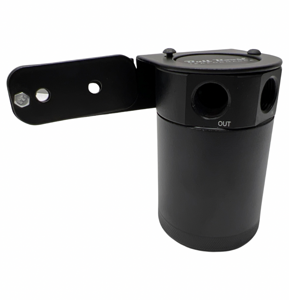 Universal Performance Oil Catch Can 2 Port -8AN + Mounting Bracket Kit Turbo V2