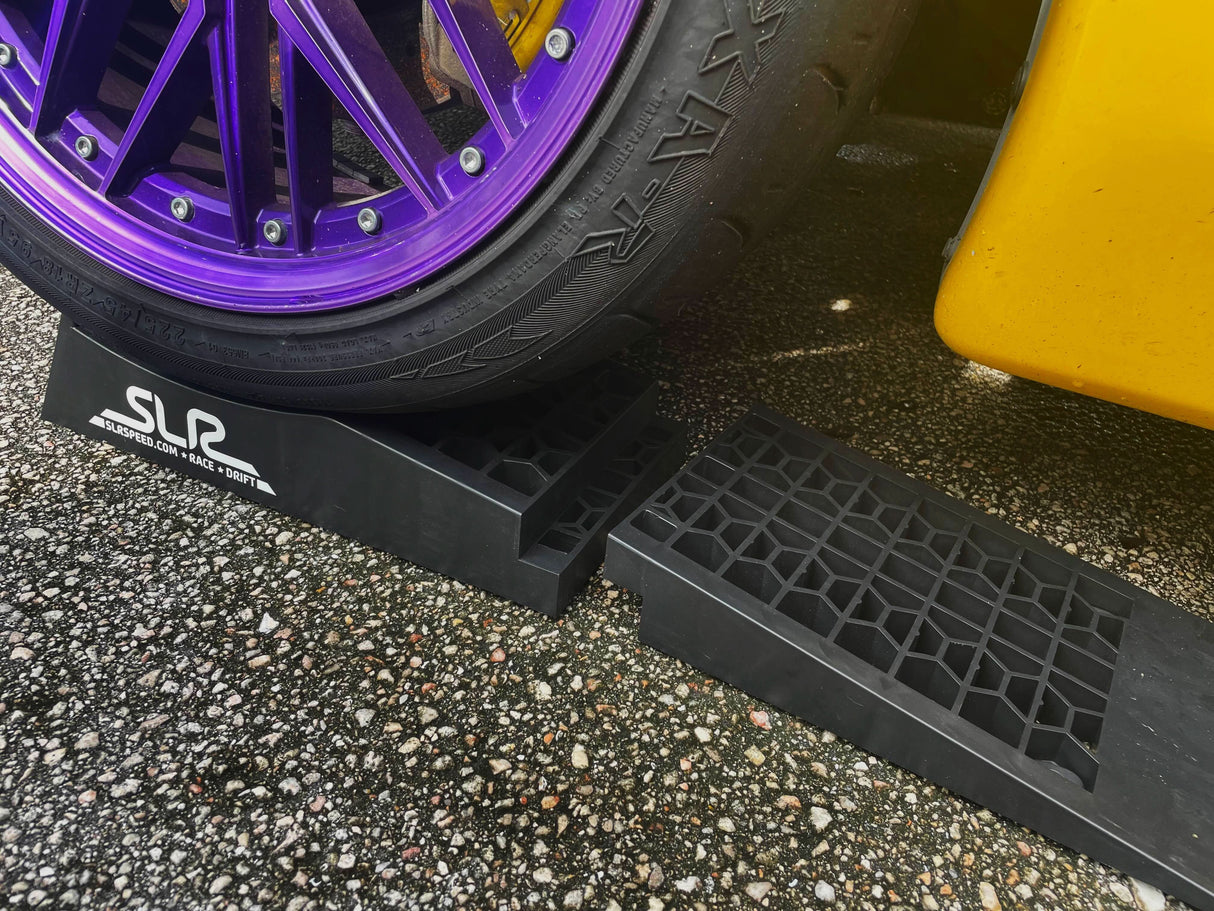 SLR Lightweight Car Ramp Set - No need for Steel! - Split-Style for Easy Jacking