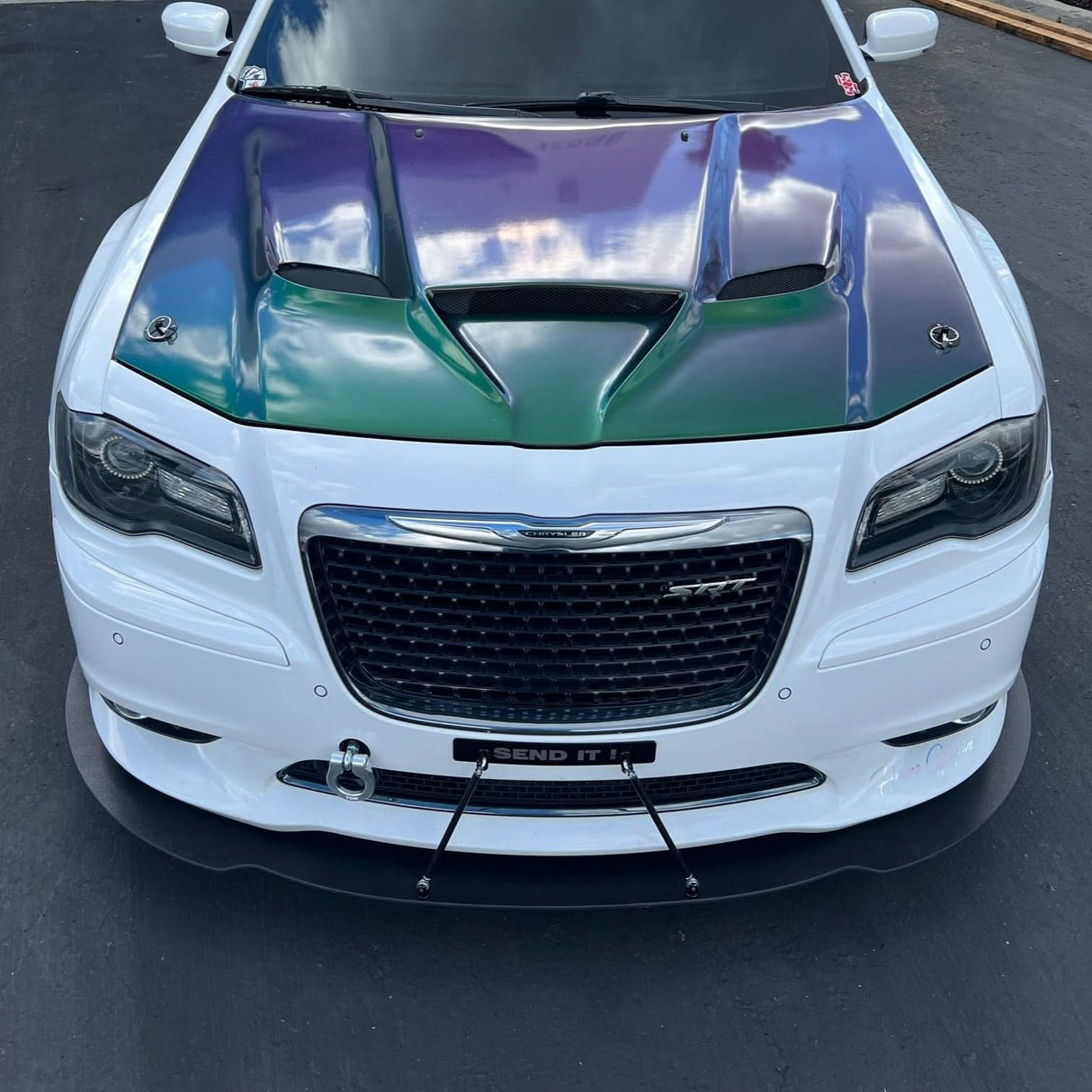 Chrysler 300 SRT 11-19 Splitter with Fender Extensions