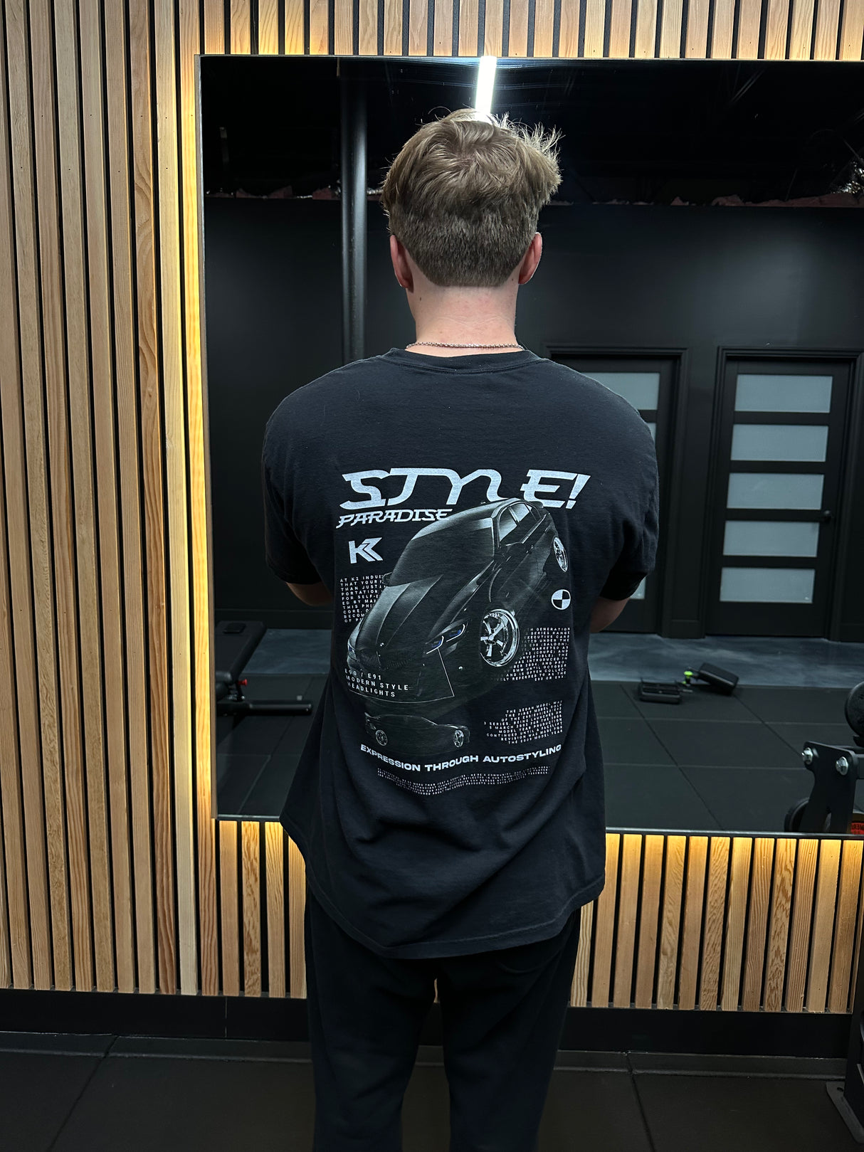 1 Expression Through Auto-styling E90 Tee