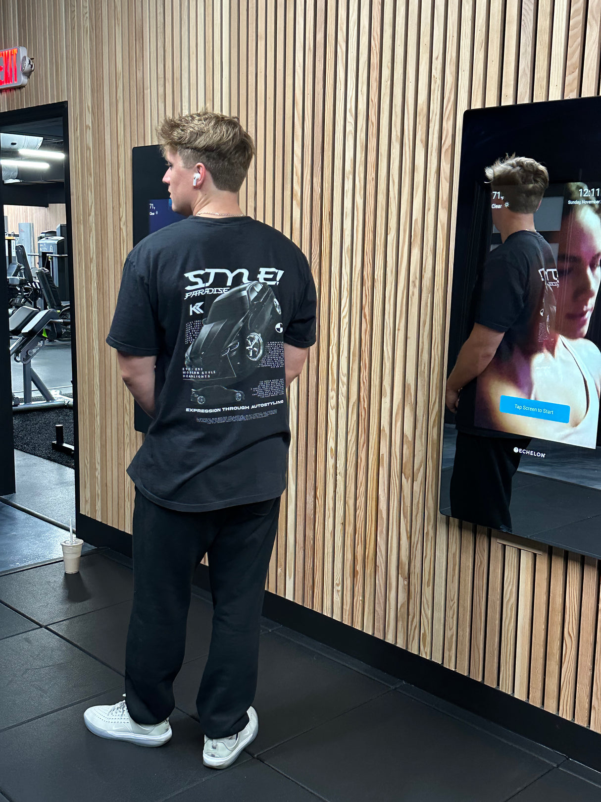 1 Expression Through Auto-styling E90 Tee