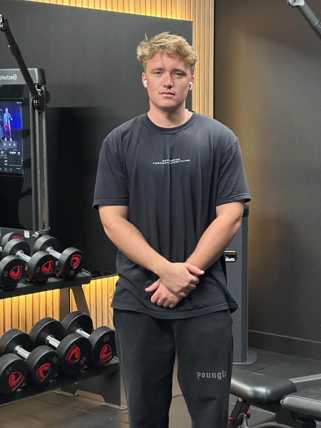 1 Expression Through Auto-styling E90 Tee