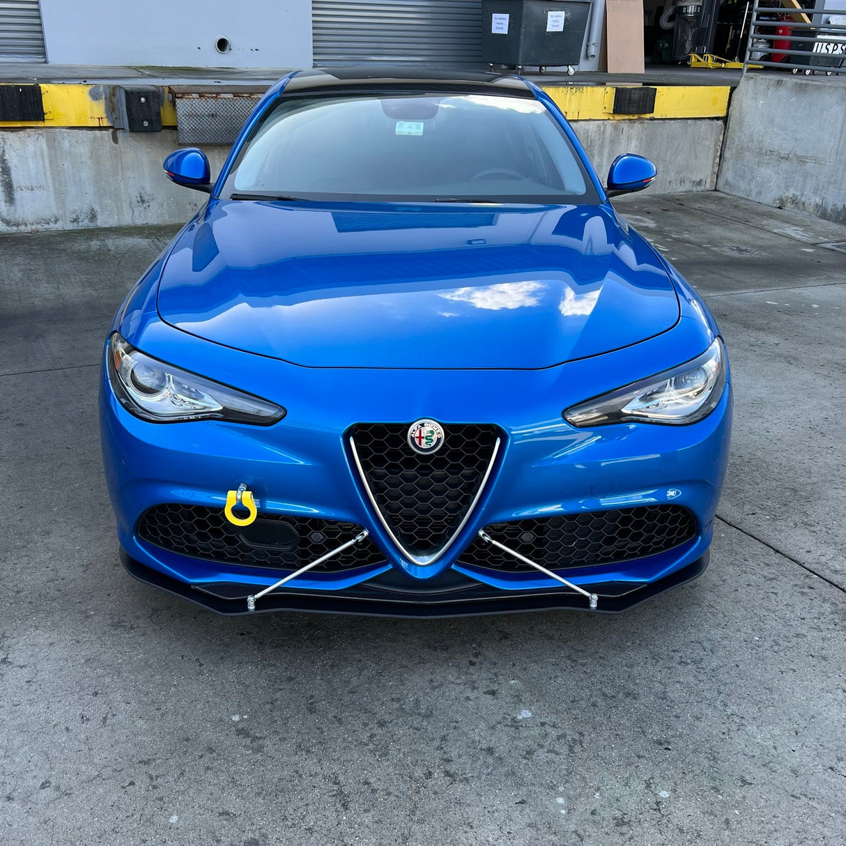 Alfa Romeo Giulia 16-23 Splitter Extension