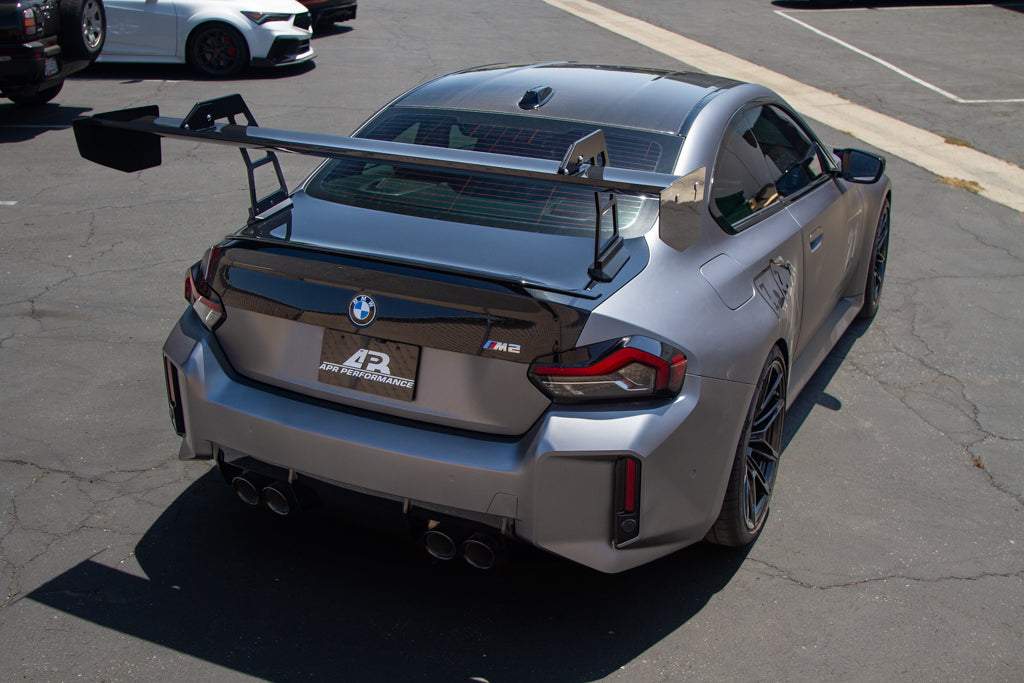 BMW G42 M240i / G87 M2 GT250 Carbon Fiber Swan Neck Wing 2022-UP