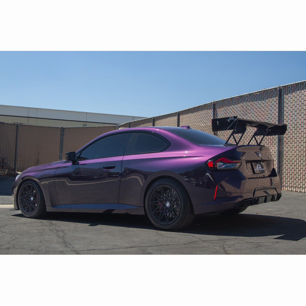 BMW G42 M240i / G87 M2 GT250 Carbon Fiber Adjustable Wing 2023-UP