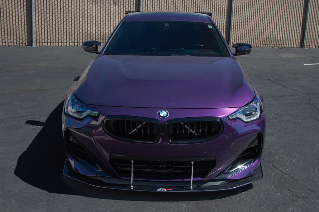BMW G42 M240i Carbon Fiber Front Wind Splitter